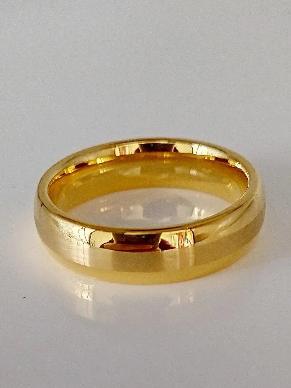 Ring 24. Latest High Quality 18k Gold Plated Tungsten Jewelry Anniverary Wedding Couples Rings for Men And women wholesale price Horaclek