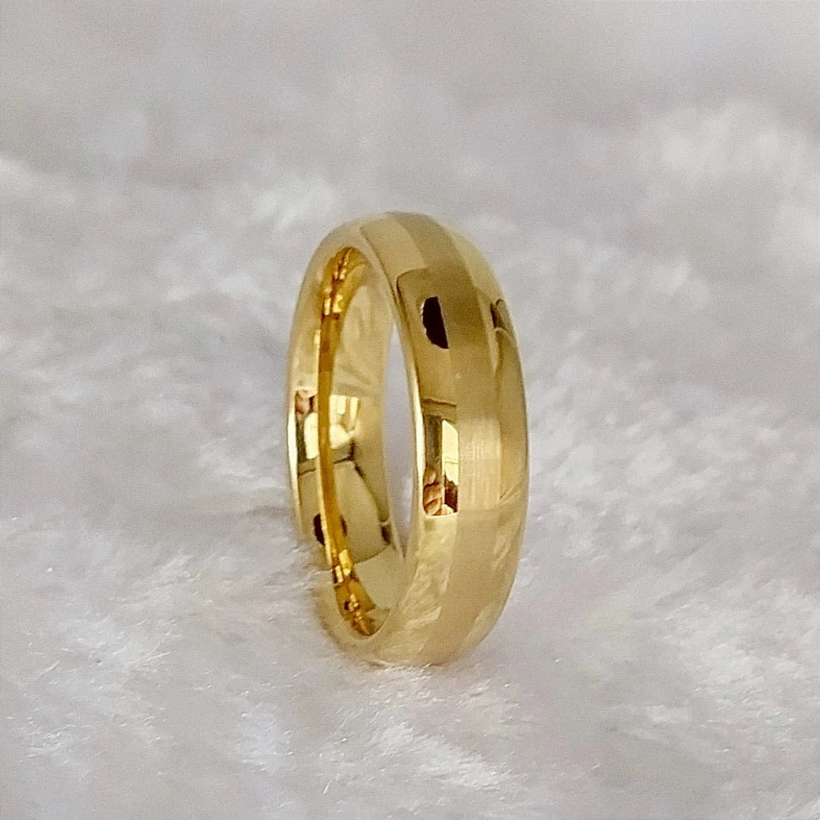 Ring 24. Latest High Quality 18k Gold Plated Tungsten Jewelry Anniverary Wedding Couples Rings for Men And women wholesale price Horaclek