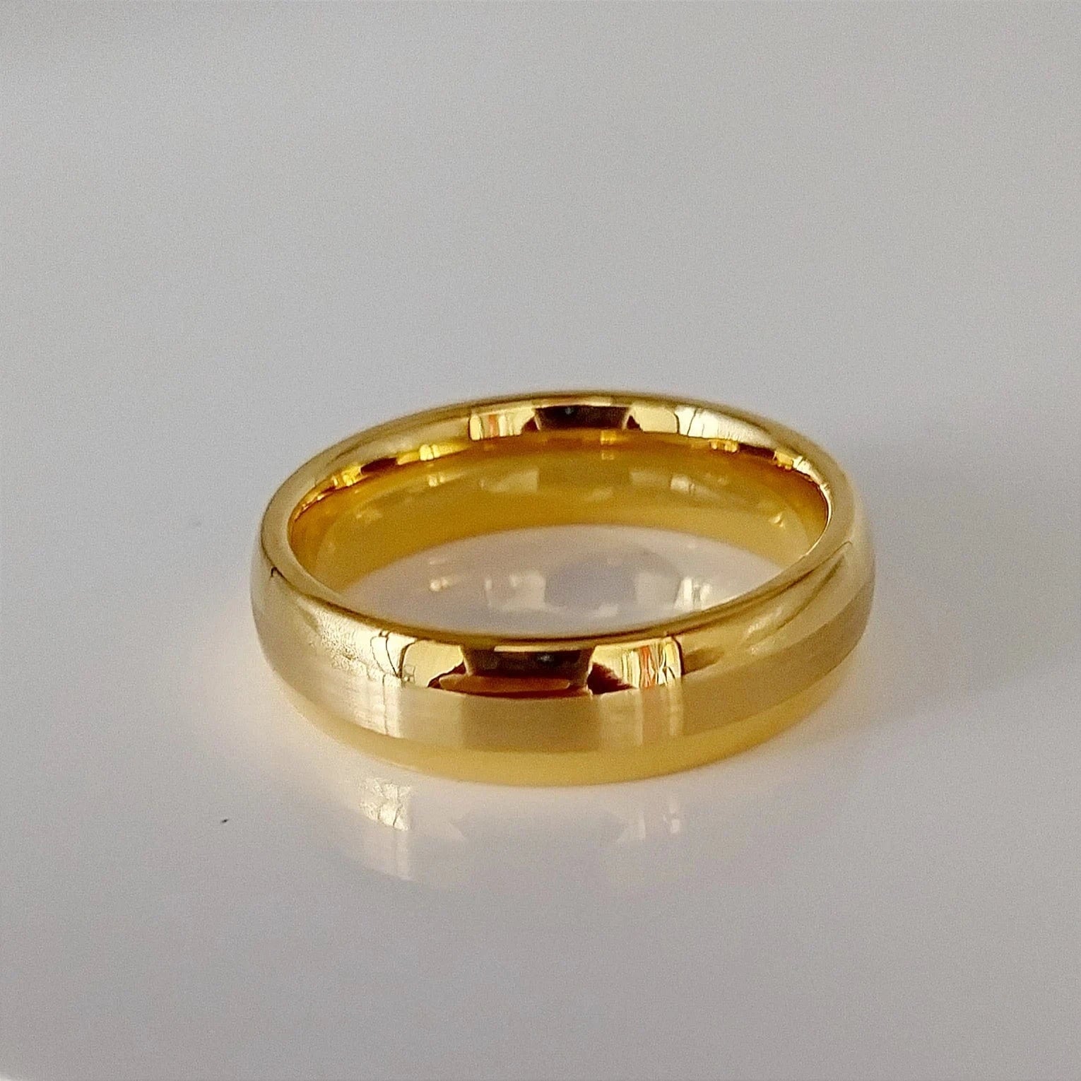 Ring 24. Latest High Quality 18k Gold Plated Tungsten Jewelry Anniverary Wedding Couples Rings for Men And women wholesale price Horaclek