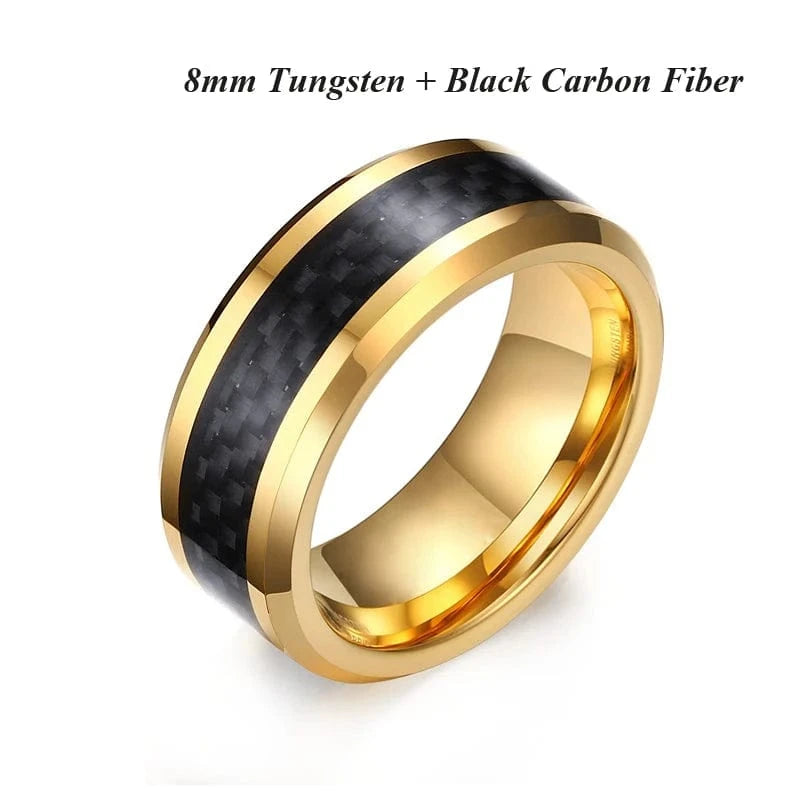 Ring 24. Latest High Quality 18k Gold Plated Tungsten Jewelry Anniverary Wedding Couples Rings for Men And women wholesale price Horaclek