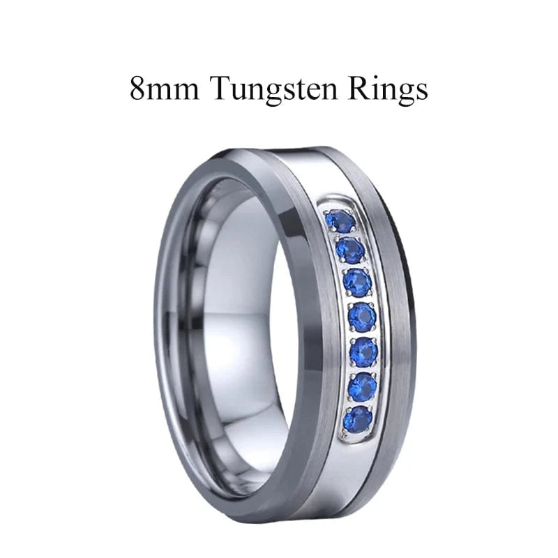Ring 24. Latest High Quality 18k Gold Plated Tungsten Jewelry Anniverary Wedding Couples Rings for Men And women wholesale price Horaclek