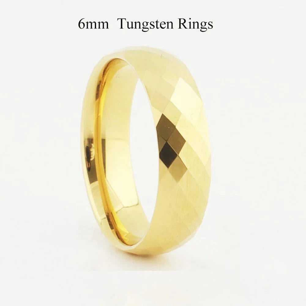 Ring 24. Latest High Quality 18k Gold Plated Tungsten Jewelry Anniverary Wedding Couples Rings for Men And women wholesale price 398 6mm / 12 Horaclek