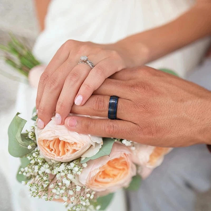 Ring Blaue Doppellinie Horaclek