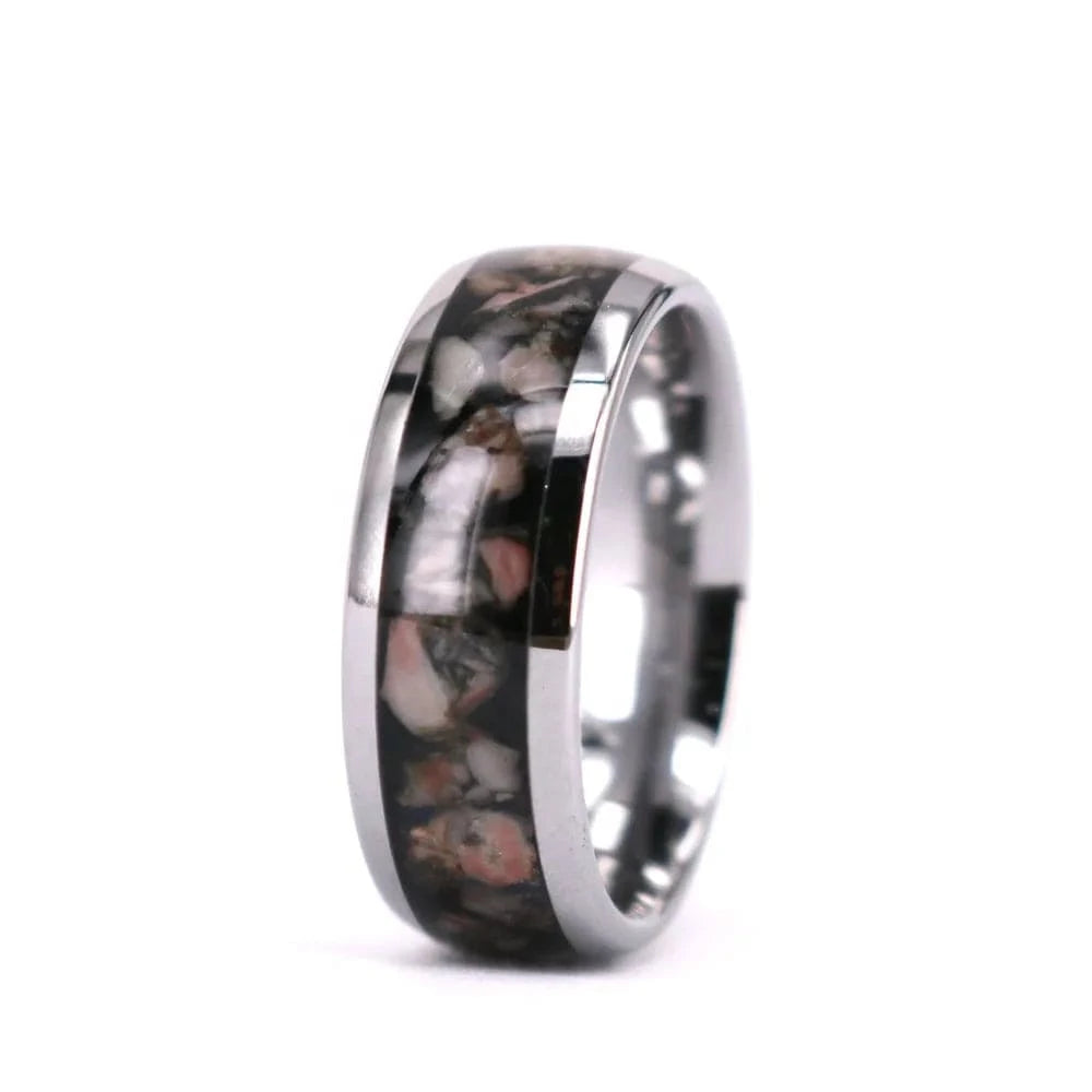 Ring Fossilzeit Ring White / 4.25 Horaclek