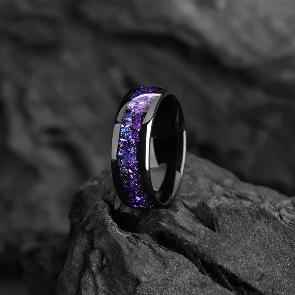 Ring Galaxie Paar-Ringe 11 / Galaxy Purple Horaclek