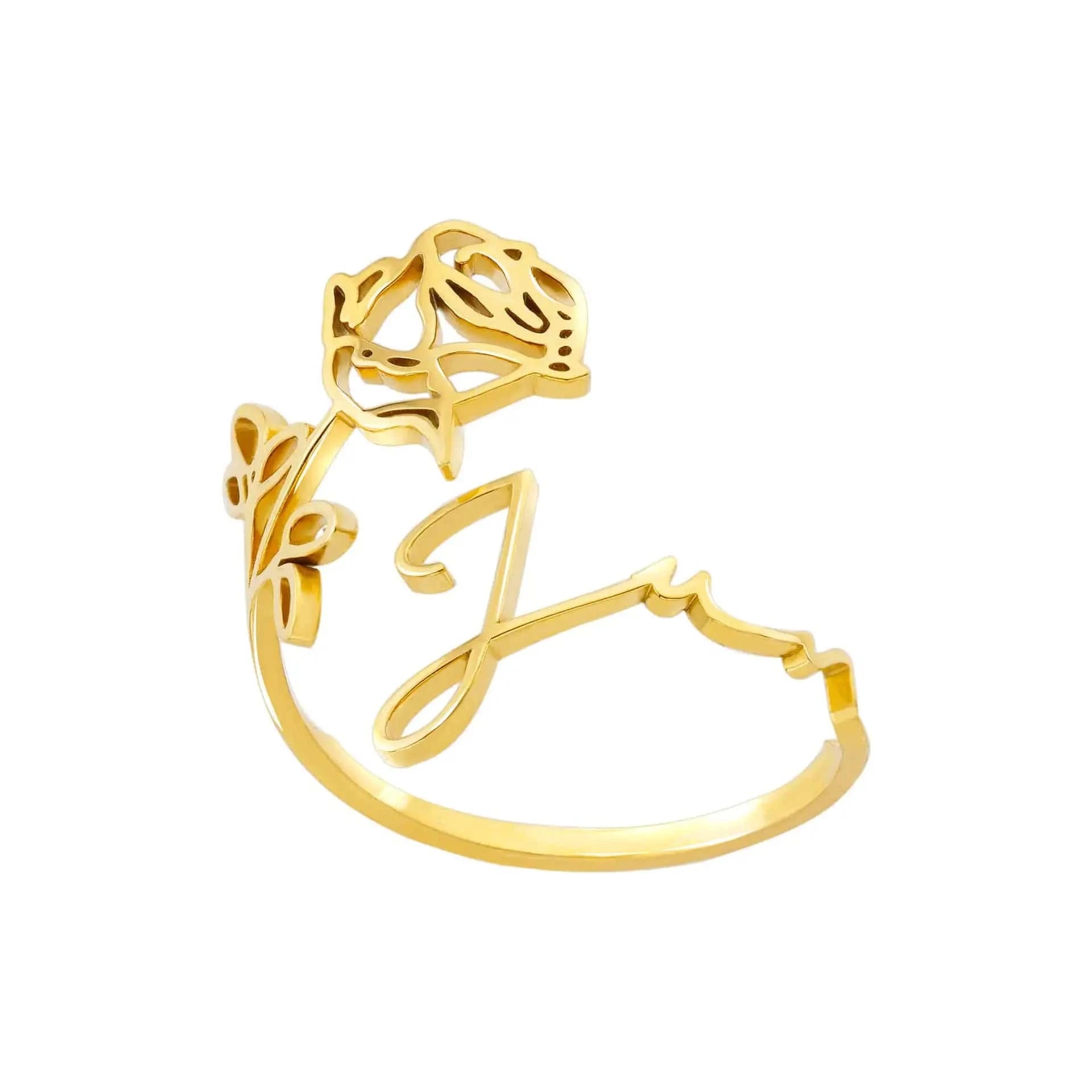 Ring Geburtsmonat Gravur Resizable / Open ring / 6 Horaclek