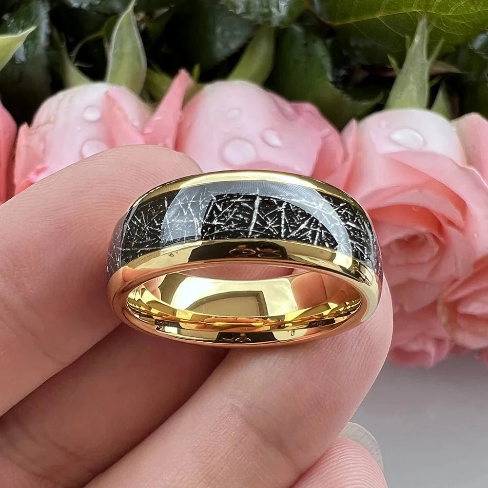 Ring Meteorit Goldglanz Horaclek