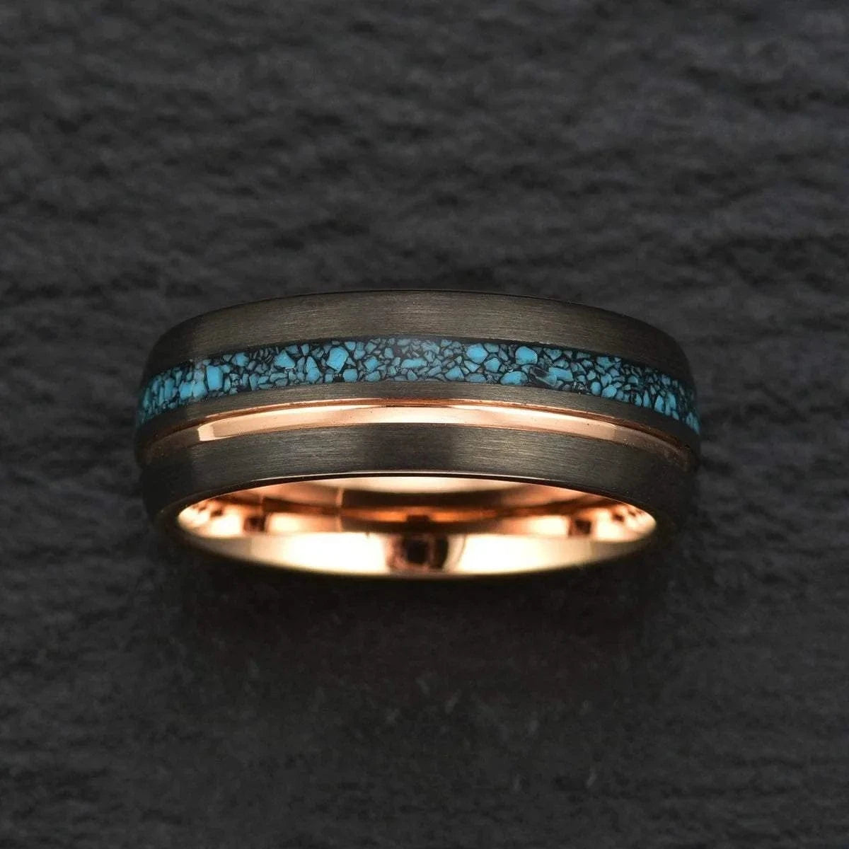 Ring Opalblau Glanz Horaclek