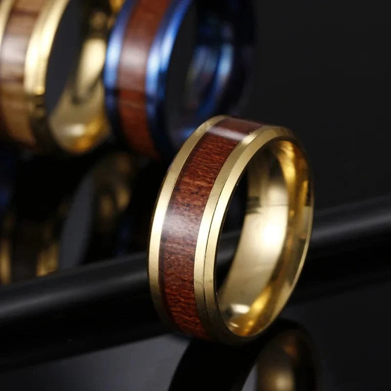 Ring Holzintarsie Horaclek
