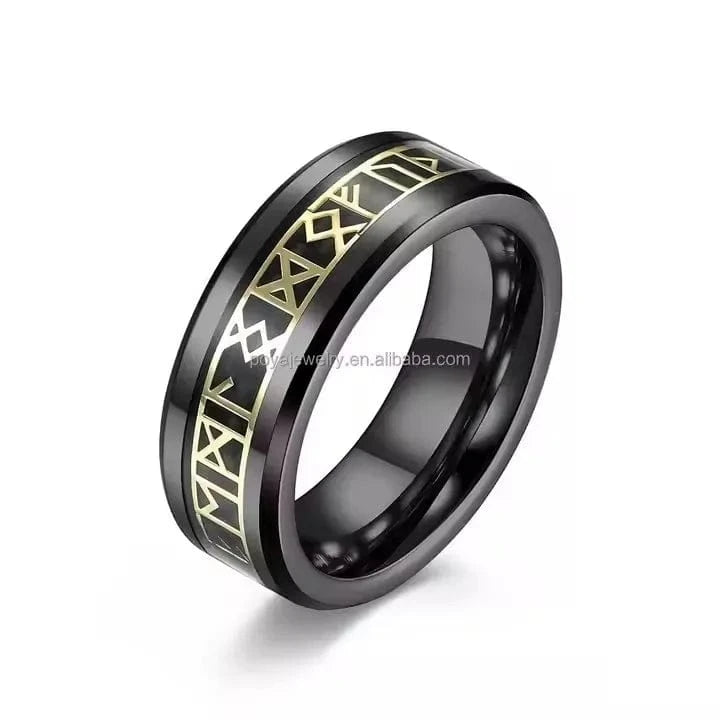 Ring Nordmann Ring Black / 6 Horaclek