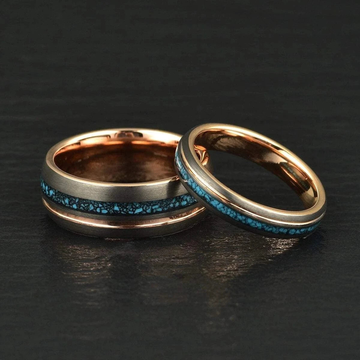 Ring Opalblau Glanz Horaclek